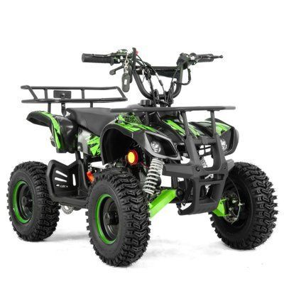Мини квадроцикл XTR M7 50 см3 Э-старт зеленый XTR-M7/6 ES 1-3 фото