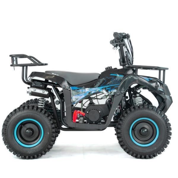 Мини квадроцикл XTR M9 50 см3 Э-старт синий XTR-M7/6 ES 1-3 фото