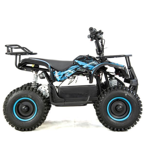 Мини електро квадроцикл XTR E-M7 1000 ВТ синий XTR-E-M7/6 1&ndash;17 фото
