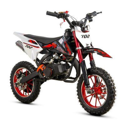 МИНИ-КРОСС XTR 702 50СМ3 E-START красный XTR-M7/6 ES 1-3 фото