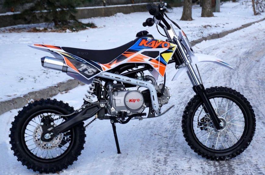 Крос KAYO TSD 110см3 14/12  KICK-START оранж KAYO TSD 14/12 110 фото