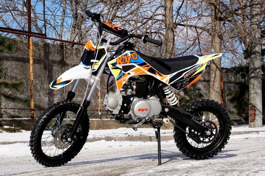 Крос KAYO TSD 110см3 14/12  KICK-START оранж KAYO TSD 14/12 110 фото