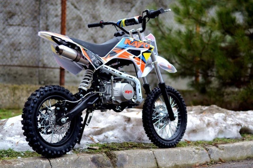 Крос KAYO TSD 110см3 14/12  KICK-START оранж KAYO TSD 14/12 110 фото