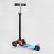 Самокат 779-2116 MAXI "Best Scooter" (1) пластмассовый, 4 колеса PU, СВЕТ, трубка руля алюминиевая, d=12см, в коробке 114046 фото 2