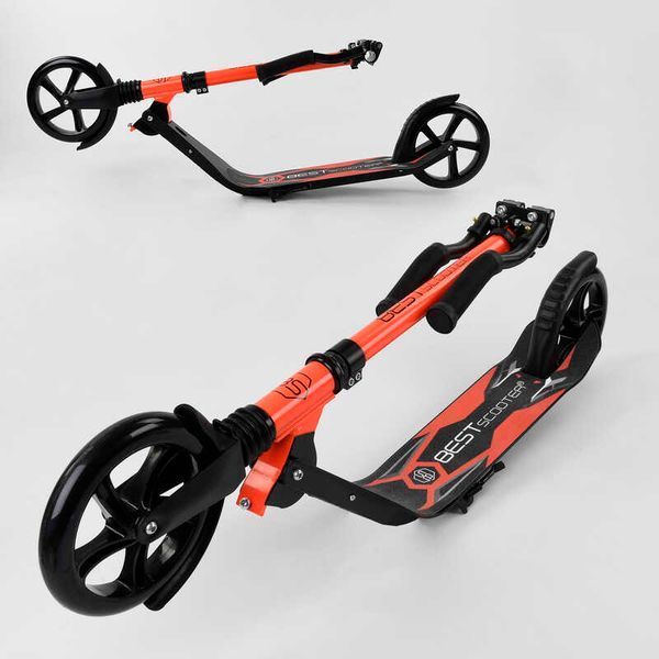 Самокат двоколісний 67450 "Best Scooter" (2) затиск керма, колеса PU - 20 см, 1 амортизатор 102046 фото