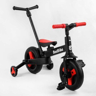 Велосипед-трансформер Best Trike 23031 (1) колеса PU 10&rsquo;&rsquo;, родительская ручка, съемные педали 105223 фото