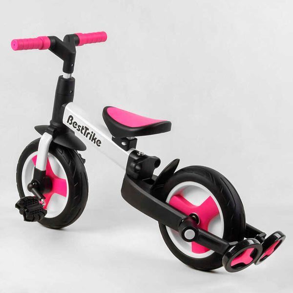 Велосипед-трансформер Best Trike 55475 (1) колеса PU 10'', батьківська ручка, знімні педалі 105226 фото