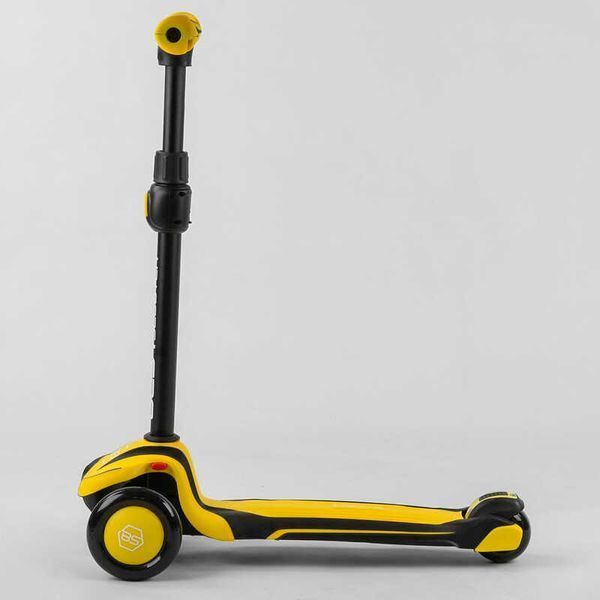 Самокат триколісний Best Scooter MX-80204 MAXI (4) алюмінієве кермо, 3 колеса PU зі світлом, d = 12 см 102928 фото
