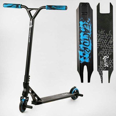 Самокат трюковый RC-11108 Best Scooter (4) "Reactor" HIC-система, ПЕГИ, алюминиевый диск и дека, колёса PU, d=110мм, ширина руля 55 см 112770 фото