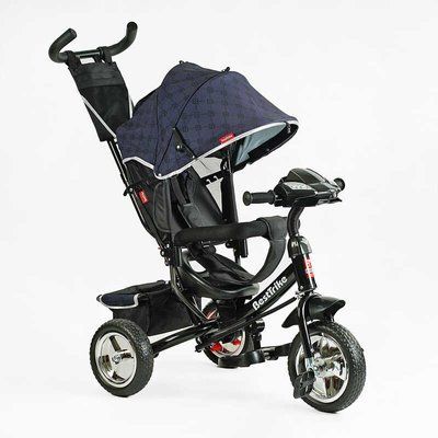 Велосипед 3-х колісний 6588 / 66-311 Best Trike (1) КОЛЕСО ПІНА, d=25см переднє, d=20см задні, фара музична, USB, Bluetooth, в коробці 150252 фото