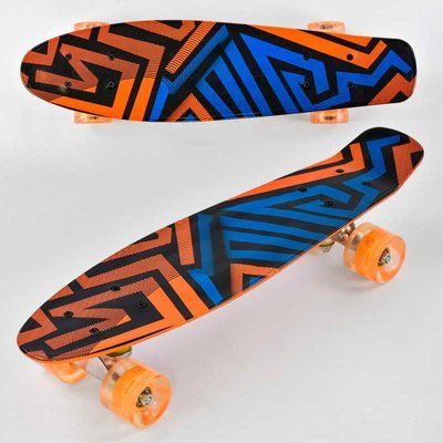 Скейт F 7620 (8) Best Board, доска=55см, колёса PU, СВЕТЯТСЯ, d=6см 74545 фото
