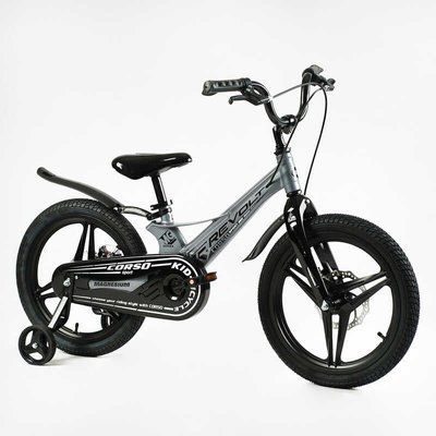 Велосипед 18" дюймів 2-х колісний Corso &laquo;REVOLT&raquo; MG-18134 (1) МАГНІЄВА РАМА, ЛИТІ ДИСКИ, ДИСКОВІ ГАЛЬМА, зібран на 75 138650 фото