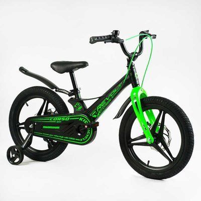 Велосипед 18" дюймів 2-х колісний Corso &laquo;REVOLT&raquo; MG-18358 (1) МАГНІЄВА РАМА, ЛИТІ ДИСКИ, ДИСКОВІ ГАЛЬМА, зібран на 75 138651 фото