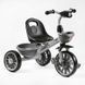 Велосипед 3-х колісний BS-18125 "Best Trike" (1) колеса EVA переднє 12&rsquo;&rsquo;, заднє 10&rsquo;&rsquo;, сталева рама, фара з музикою та світлом, 1 пісня українською та 2 англійською, 2 кошики, в коробці 147569 фото 1