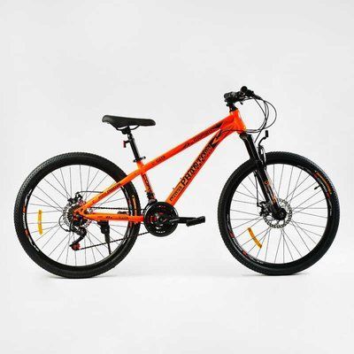 Велосипед Спортивний Corso 26" дюймів &laquo;PHANTOM&raquo; PH-26411 (1) рама сталева 13&rsquo;&rsquo;, обладнання SunRun 21 швидкість, зібран на 75 138167 фото