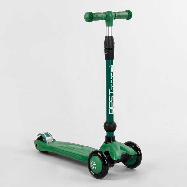 Самокат-велобег 3в1 трехколесный BS-78812 (4) Best Scooter, 3 колеса PU со светом, сидение, амортизаторы, родительская ручка 104498 фото