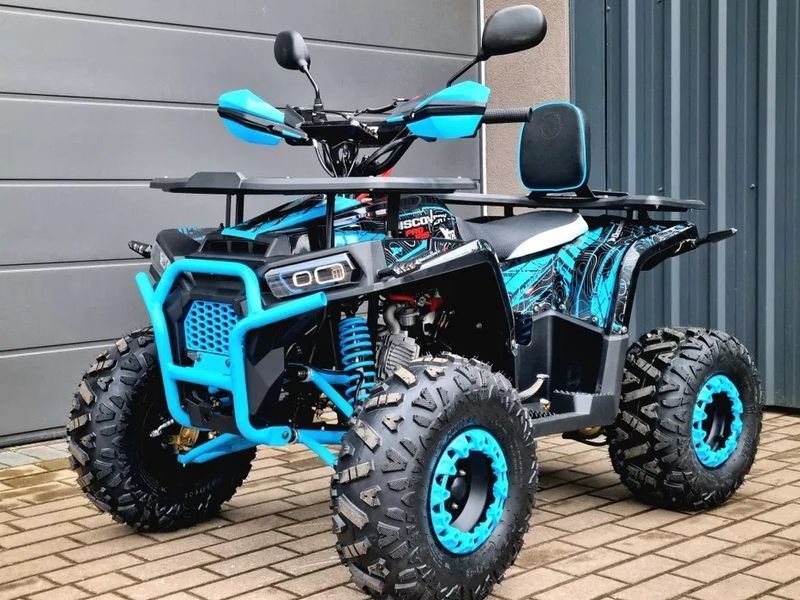 Квадроцикл XTR 125 см3 DISCOVERY 8 синій XTR-018/8 1-4 фото