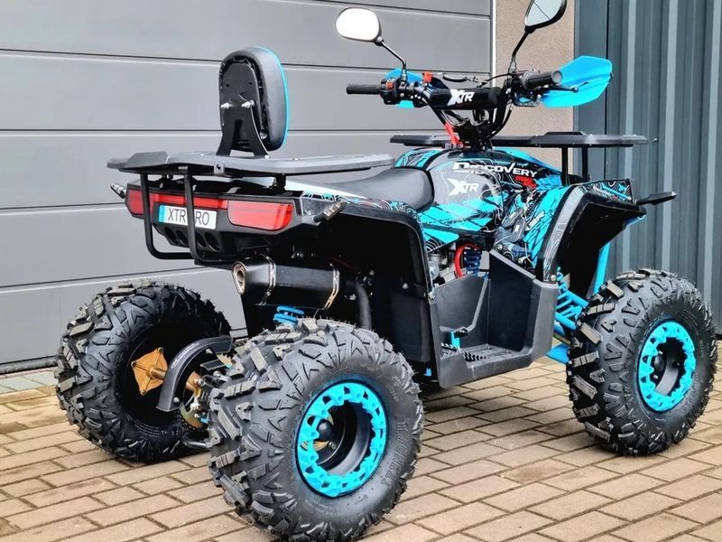 Квадроцикл XTR 125 см3 DISCOVERY 8 синій XTR-018/8 1-4 фото