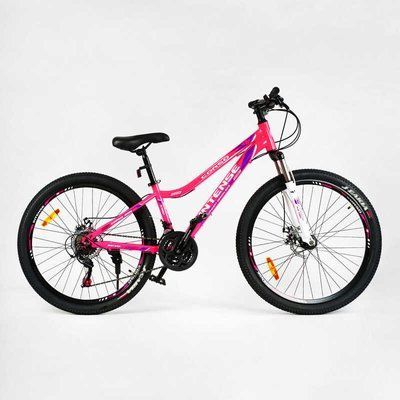 Велосипед Спортивний CORSO &laquo;INTENSE&raquo; 26" дюймів NT-26138 (1) рама сталева 13&rsquo;&rsquo;, обладнання SAIGUAN 21 швидкість, зібран на 75% 137776 фото