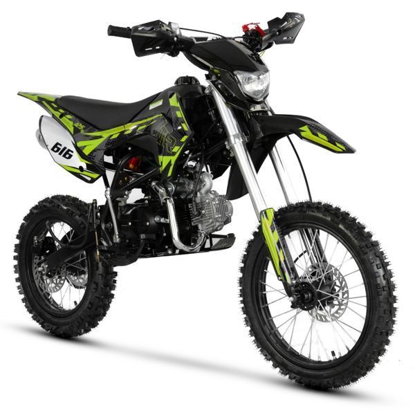 Крос XTR 616 125 см3, 17/14" E-START зелений XTR-616 ES 1-17 фото