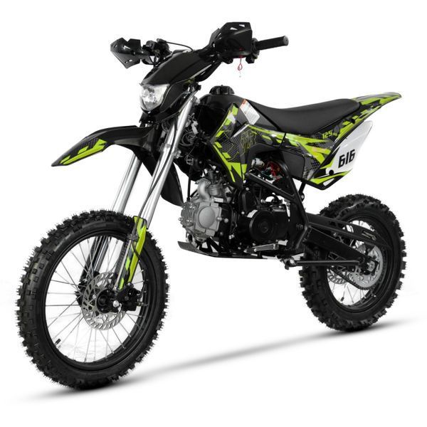 Крос XTR 616 125 см3, 17/14" E-START зелений XTR-616 ES 1-17 фото